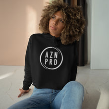 Load image into Gallery viewer, AZN PRD Cropped Hoodie with White Logo
