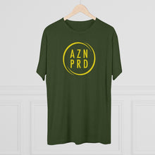 Load image into Gallery viewer, AZN PRD Super Soft Tri-Blend Tee with Yellow Logo

