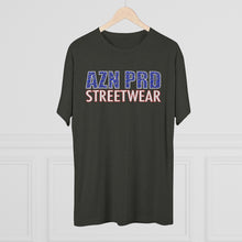 Load image into Gallery viewer, AZN PRD Super Soft Tri-Blend Tee: Asian Pride w/ website on back (5 Colors)
