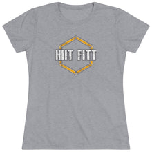 Load image into Gallery viewer, HIIT FITT Women&#39;s Super Soft Tee with Yellow Hex Logo (6 Colors)
