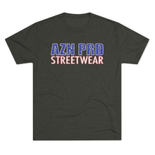 Load image into Gallery viewer, AZN PRD Super Soft Tri-Blend Tee: Asian Pride w/ website on back (5 Colors)
