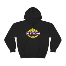 Load image into Gallery viewer, JO STRONG HOODIE: Iron Sharpens Iron (front and back designs)
