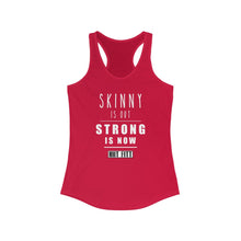 Load image into Gallery viewer, HIIT FITT Women&#39;s Racerback Tank: &quot;STRONG IS NOW&quot; (11 Colors)
