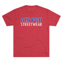 Load image into Gallery viewer, AZN PRD Super Soft Tri-Blend Tee: Asian Pride w/ website on back (5 Colors)
