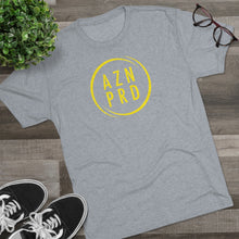 Load image into Gallery viewer, AZN PRD Super Soft Tri-Blend Tee with Yellow Logo
