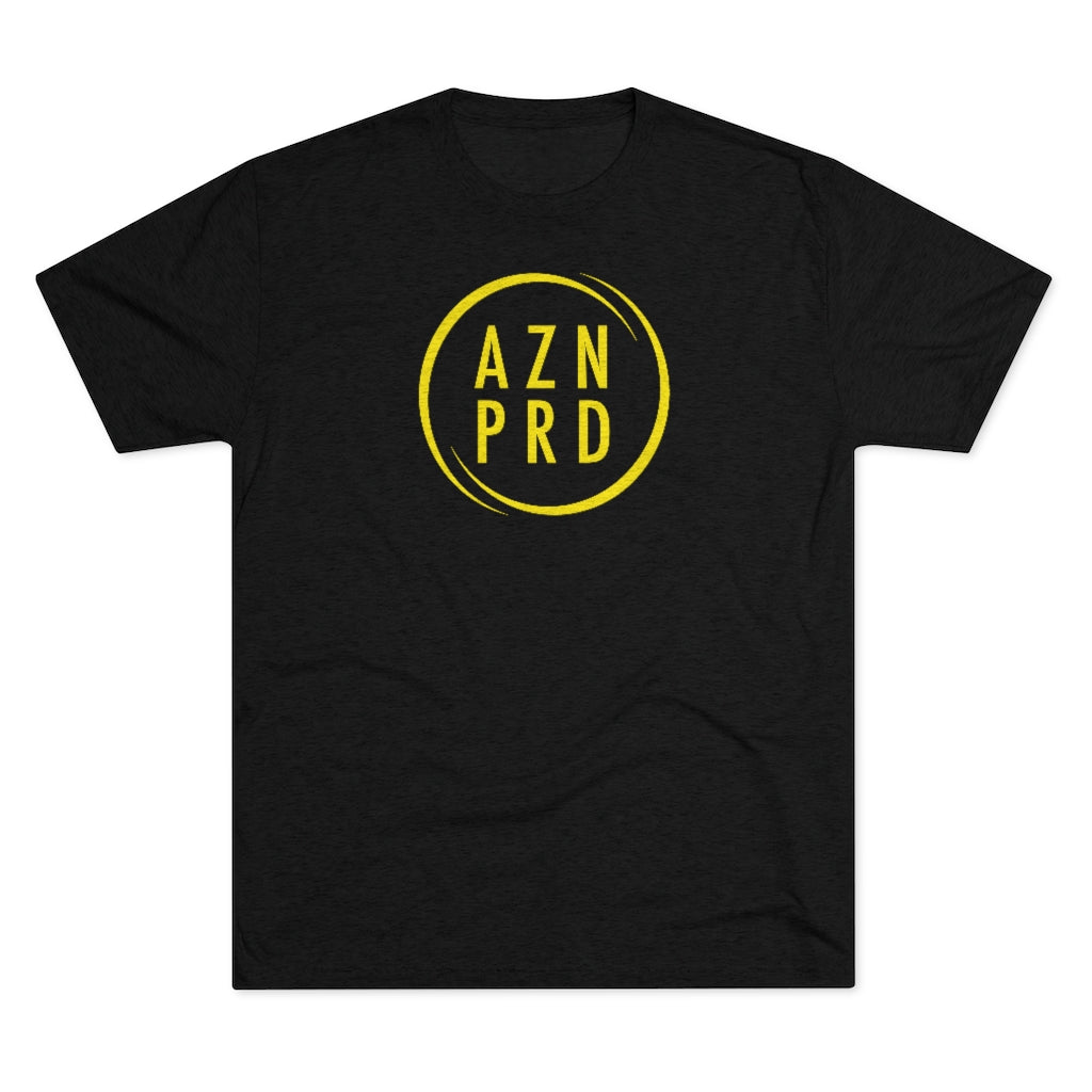 AZN PRD Super Soft Tri-Blend Tee with Yellow Logo