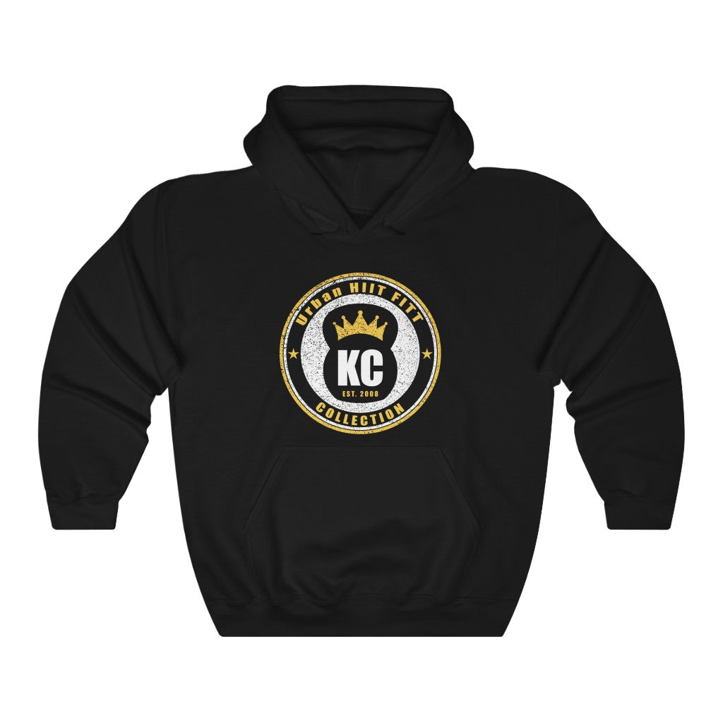 HIIT FITT Hoodie: Kettlebell King Collection Yellow & White (9 Colors)