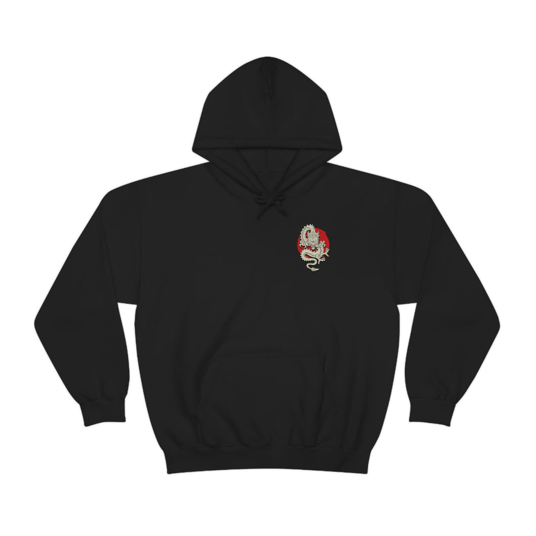 2023 Taste of AAPI on back with Dragons: Gildan Unisex Hoodie